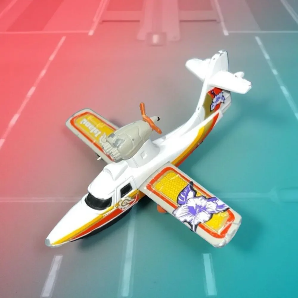 2001 Search Plane Die-Cast Island Airplane Mattel Matchbox B15